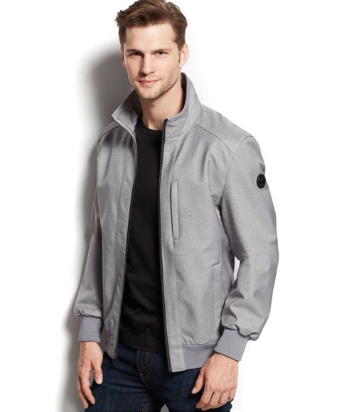 zipper michael kors jacket mens|Michael Kors men's blazer.